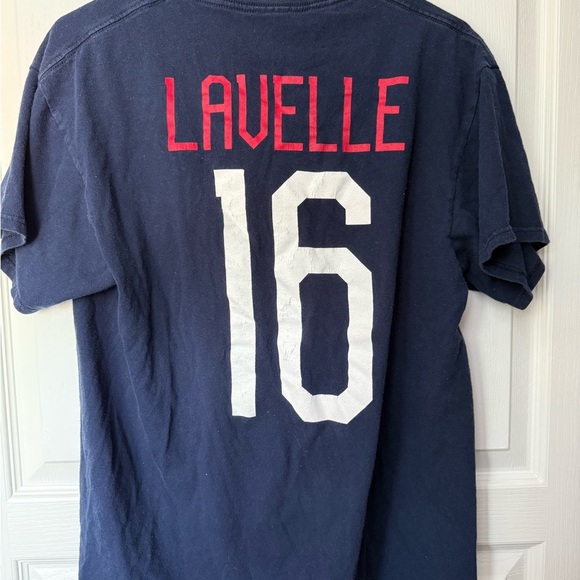 Blue USA Women’s Soccer Jersey and Number 16 - Picture 4 of 5